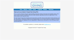 Desktop Screenshot of ffgiving.org
